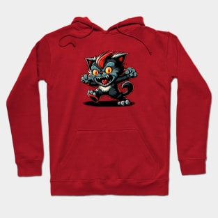 Evil mutant kitten Hoodie